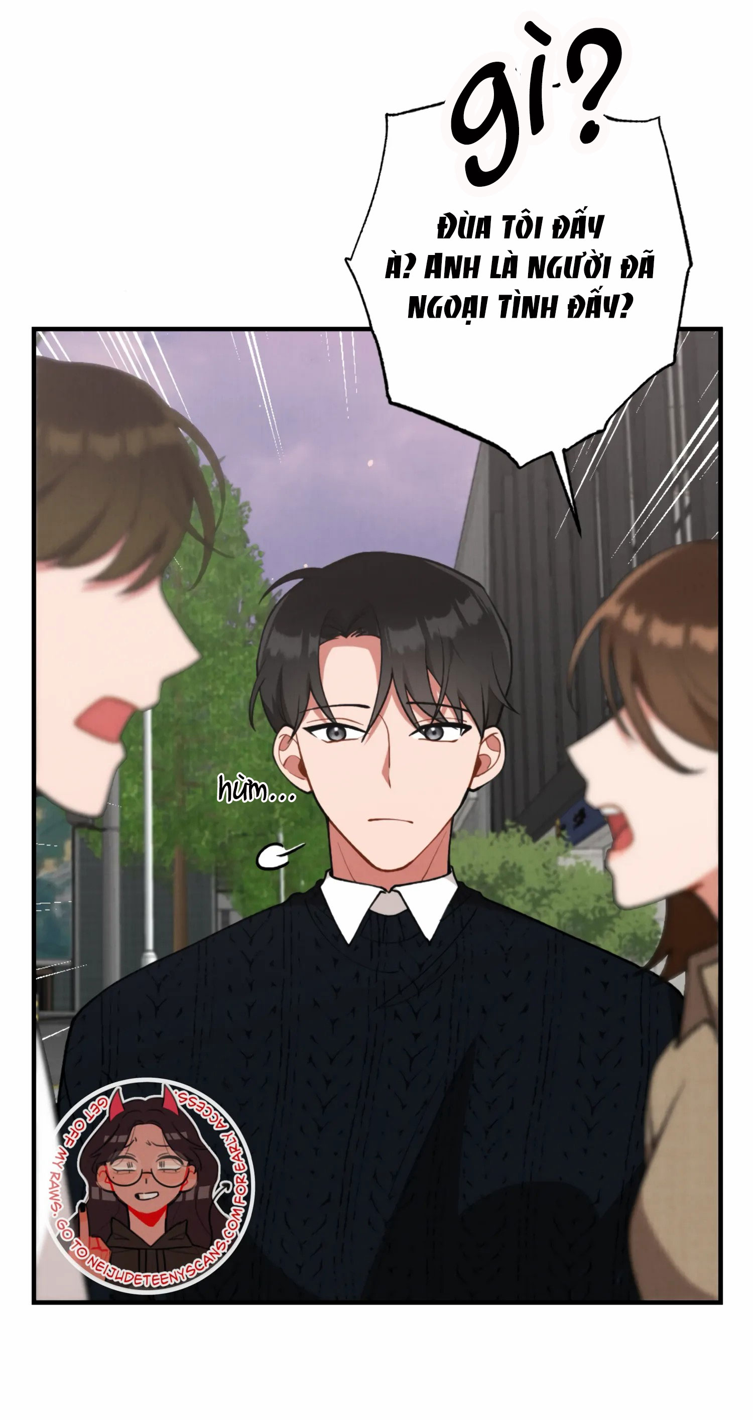 [18+] bạn của em trai không thể to như vậy! chapter 6.1 5