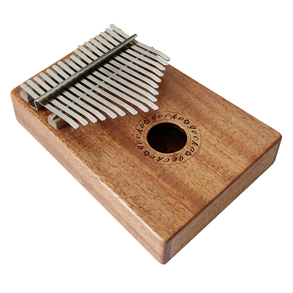 Đàn Kalimba 17 Phím Gỗ Mahogany Gecko K17M Kèm Hộp Đựng