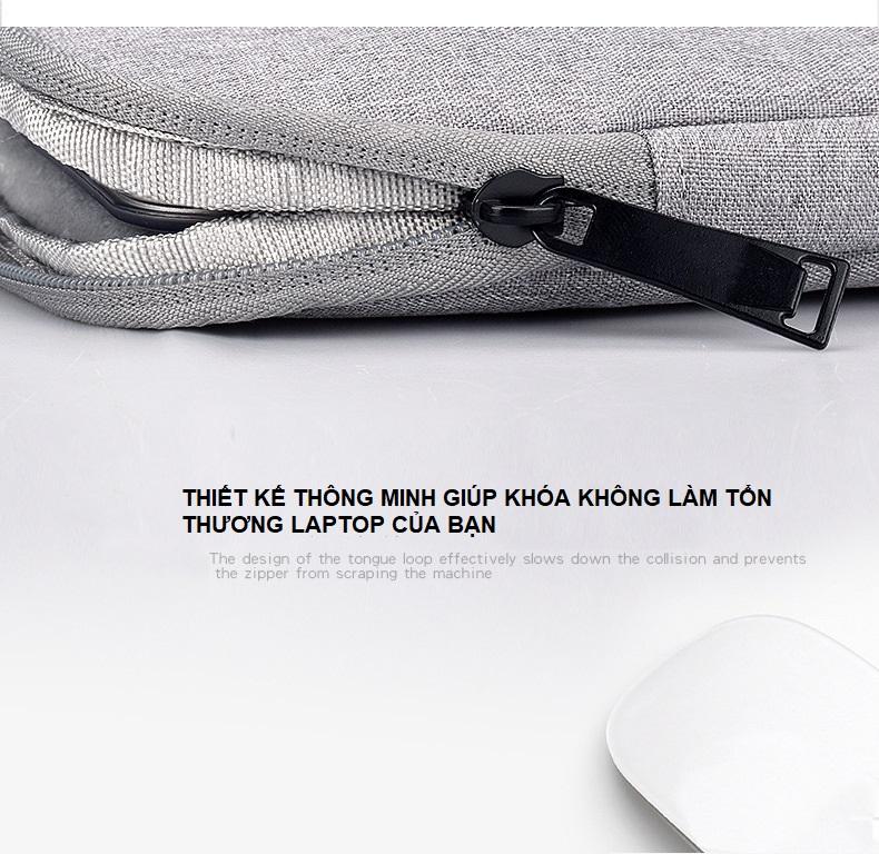 Túi Chống Sốc Laptop Macbook 13.3 inch Chống Nước, Chống Va Đập, Ma Sát (Màu