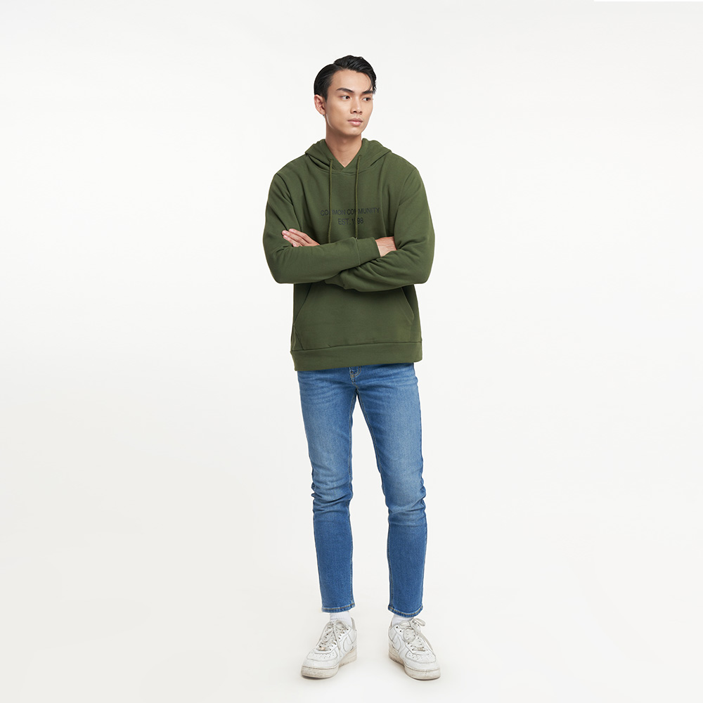 NINOMAXX Áo hoodies Nam cotton tay dài 2210012