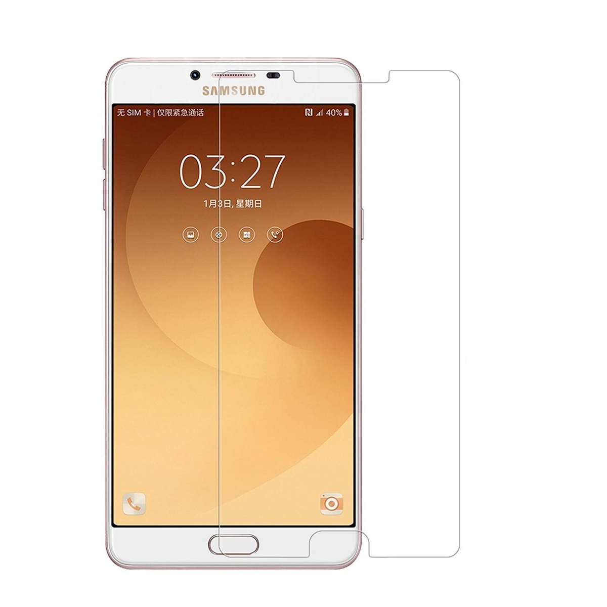 Tấm dán kính cường lực độ cứng 9H dành cho Samsung C9 Pro - KCL01