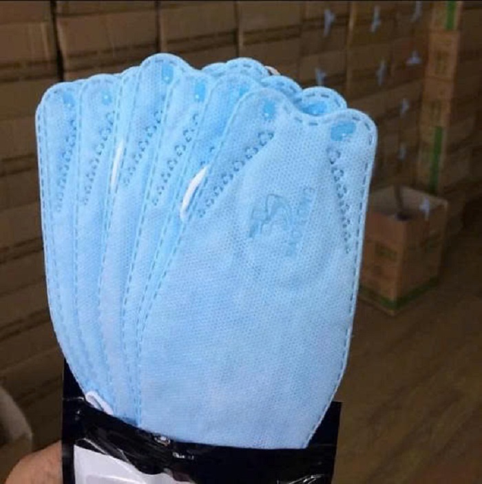 THÙNG 300 CÁI KHẨU TRANG NGƯỜI LỚN KF 94. KHẨU TRANG CÁ 4D KHÁNG KHUẨN ÔM SÁT