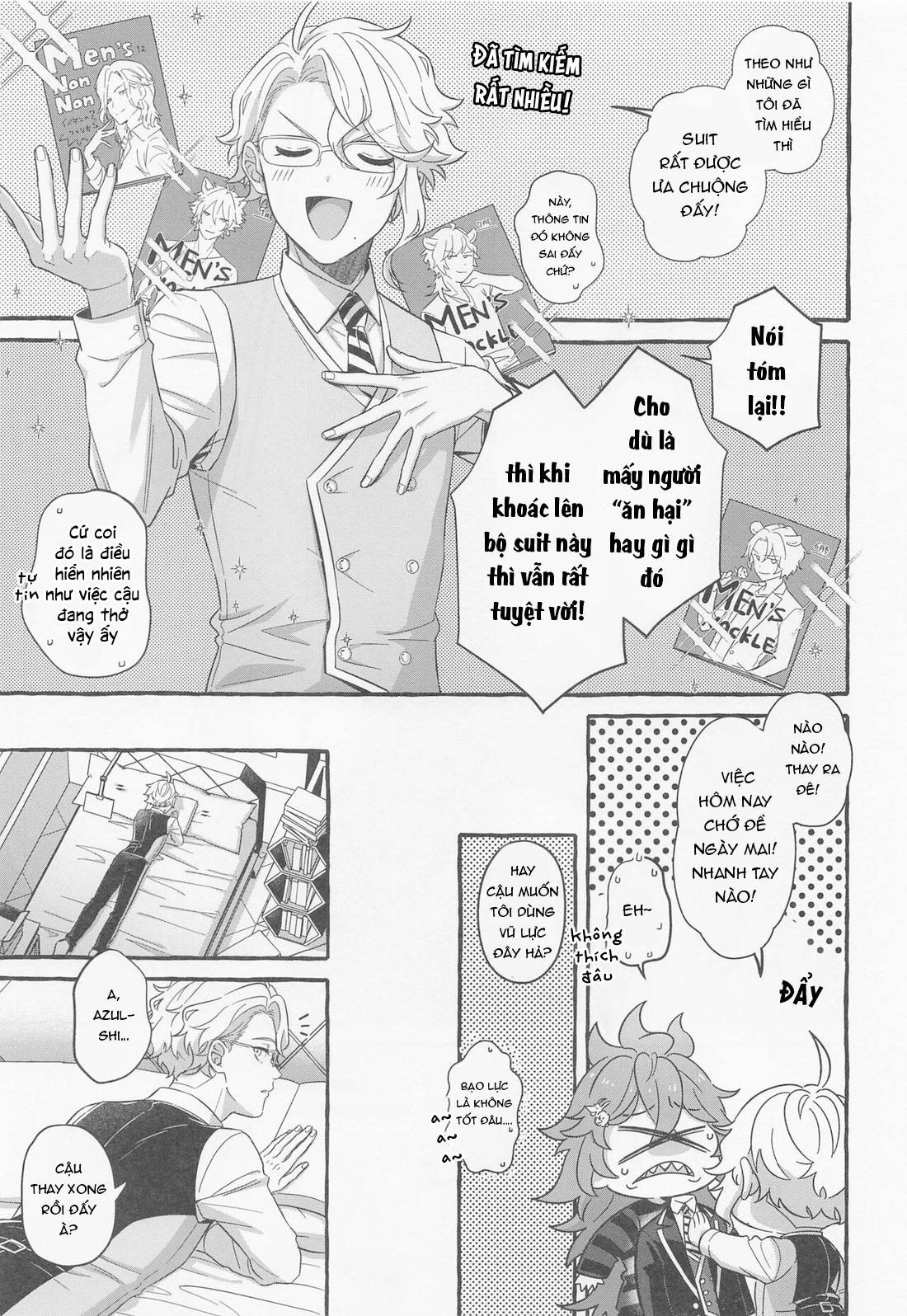 động oneshot yaoi nhà thỏ chapter 35 5