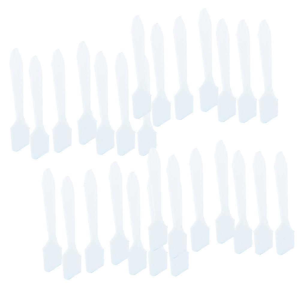 100Pcs Facial Cream  Spoon Cosmetic Spatula  Tool