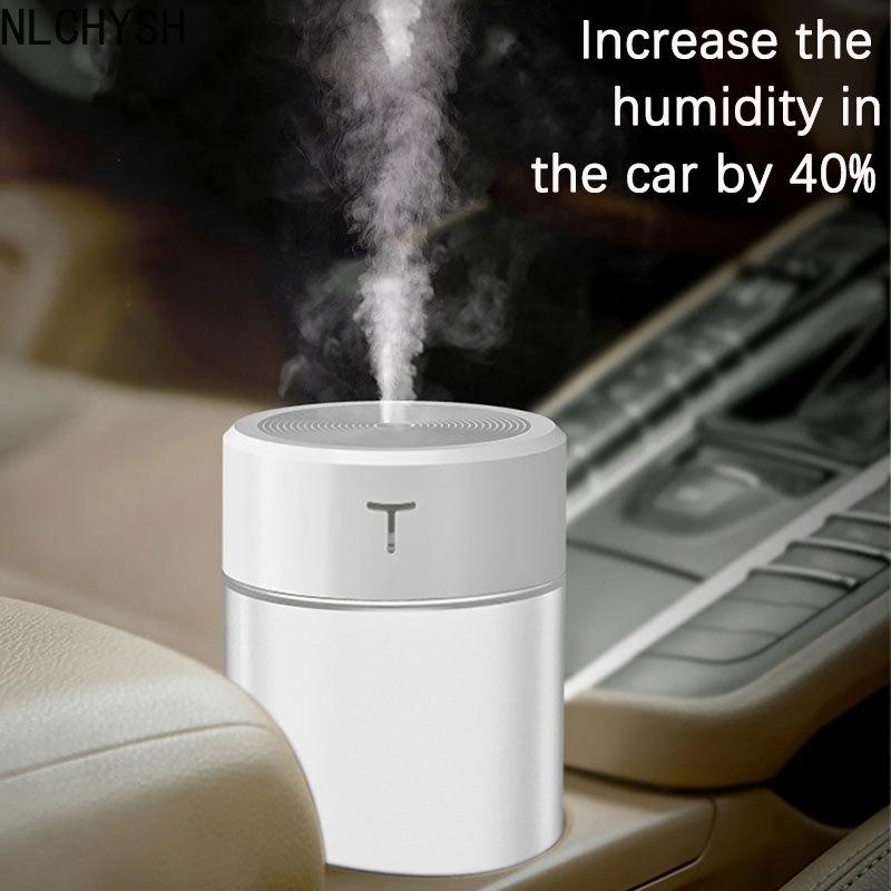 360ML Máy Tạo Độ Ẩm Không Khí, Siêu Âm Khuếch Tán Hương Thơm, Di Động Xông Phòng Máy Phun, USB Tinh Dầu Atomizer, đèn LED Nhà