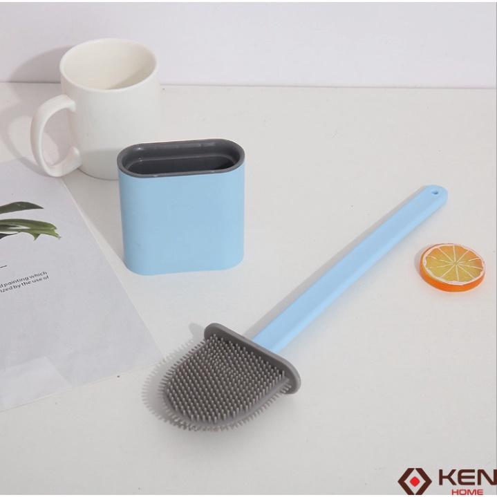 Cọ vệ sinh, cọ nhà tắm bồn cầu toilet siêu sạch chất liệu silicon