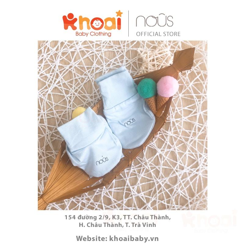 Phụ kiện NOUS - Set bao tay bao chân sơ sinh cho bé - Chất liệu Nu Petit 95% cotton thiên nhiên