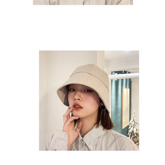 Nón bucket SIB Clothing vành cụp trơn nhiều màu phong cách unisex ulzzang SIB030