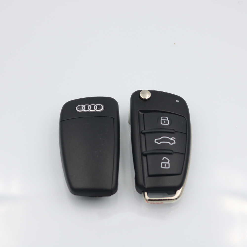Vỏ chìa khóa Audi 3 nút A1, A3, A6, Q3, Q7, TT