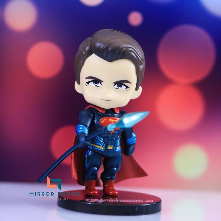 Mô hình siêu anh hùng bộ 6 nhân vật: Avenger & Justice League