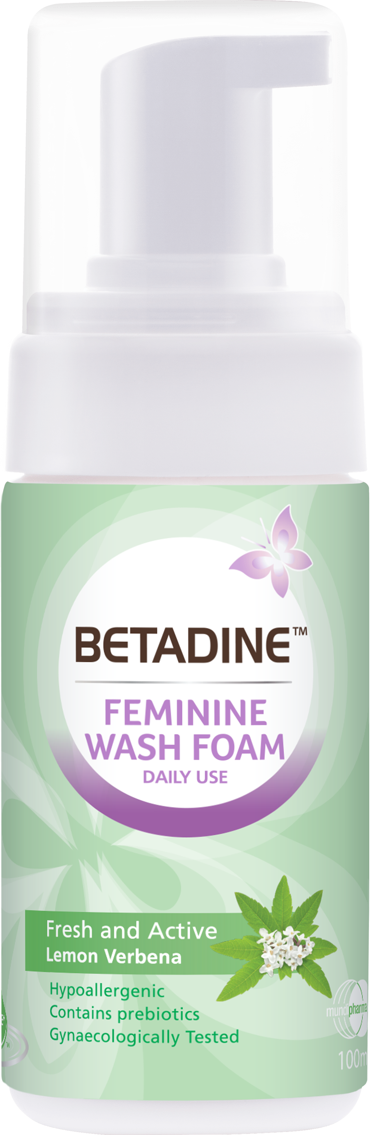 Bọt vệ sinh phụ nữ Betadine Feminine Wash Foam Daily Use 100ml