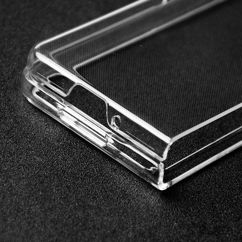 Ốp lưng chống sốc trong suốt siêu mỏng cho Samsung Galaxy Z Fold 3 hiệu Likgus Crashproof giúp chống chịu mọi va đập - hàng nhập khẩu