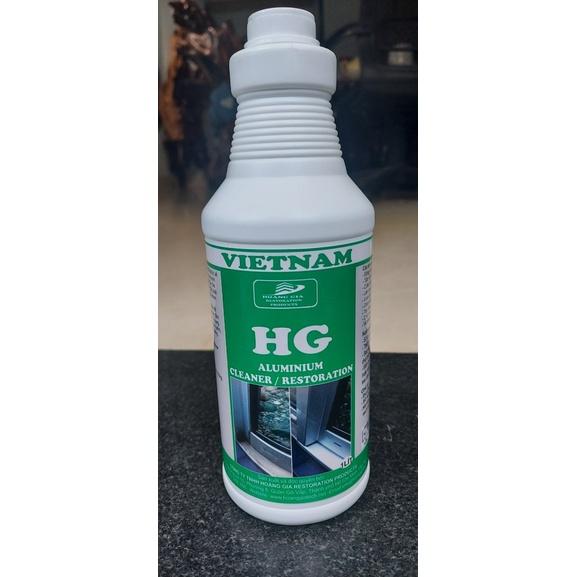 Siêu tẩy ố mốc sơn xe, kính, lazang HG Aluminium Cleaner &amp; Restorer 1000ml