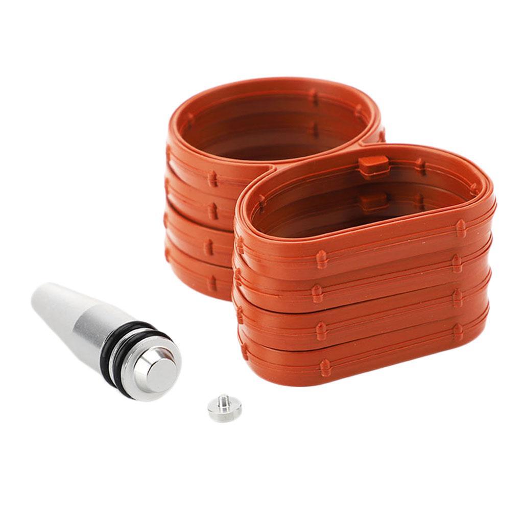 Intake Swirl Flaps Plug Gaskets Blank Removal Replacement for 2.0 N47