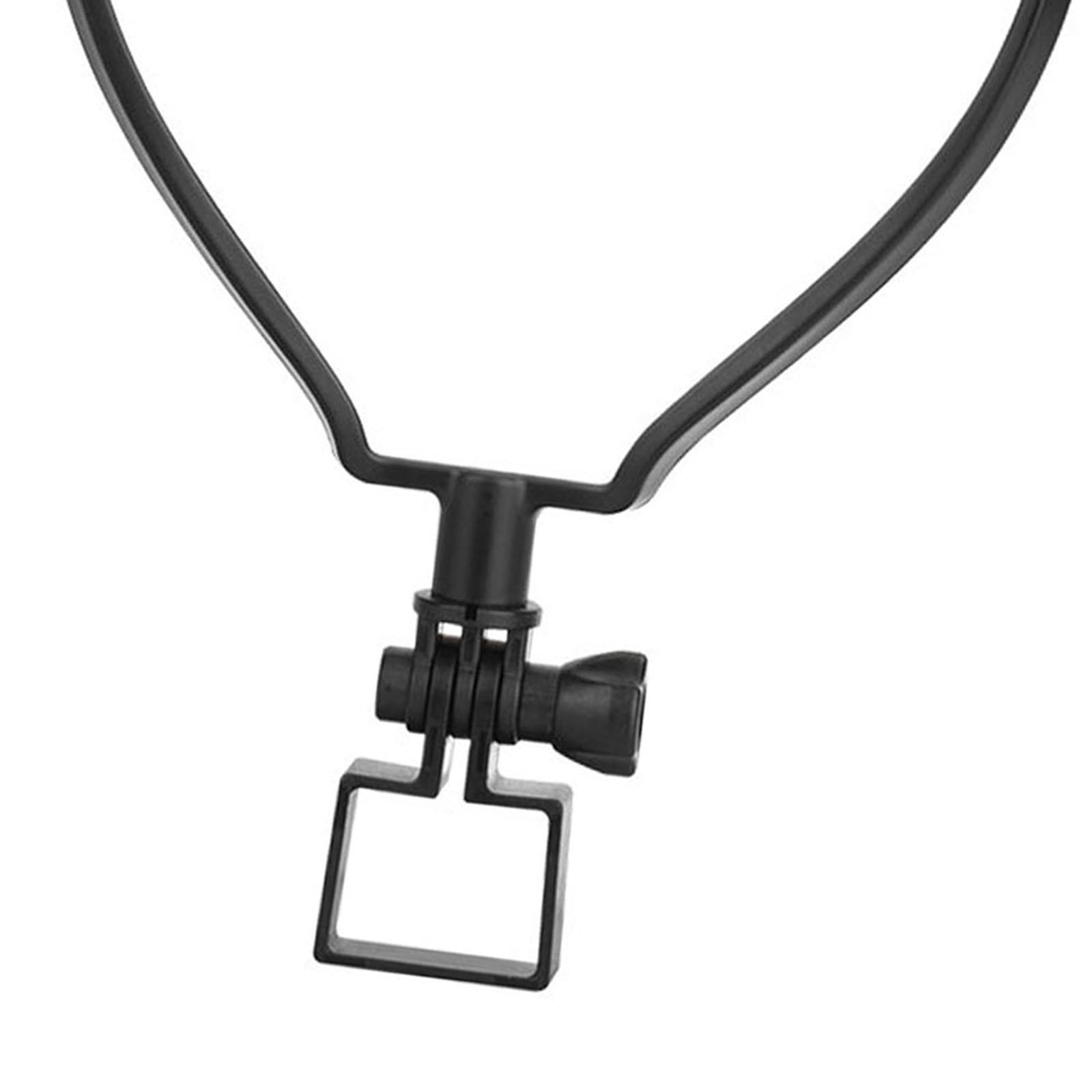 Durable Phone Neck Holder Mount Flexible Detachable Hanging Adjustable Angle for Panoramic Cameras food Making on Foot