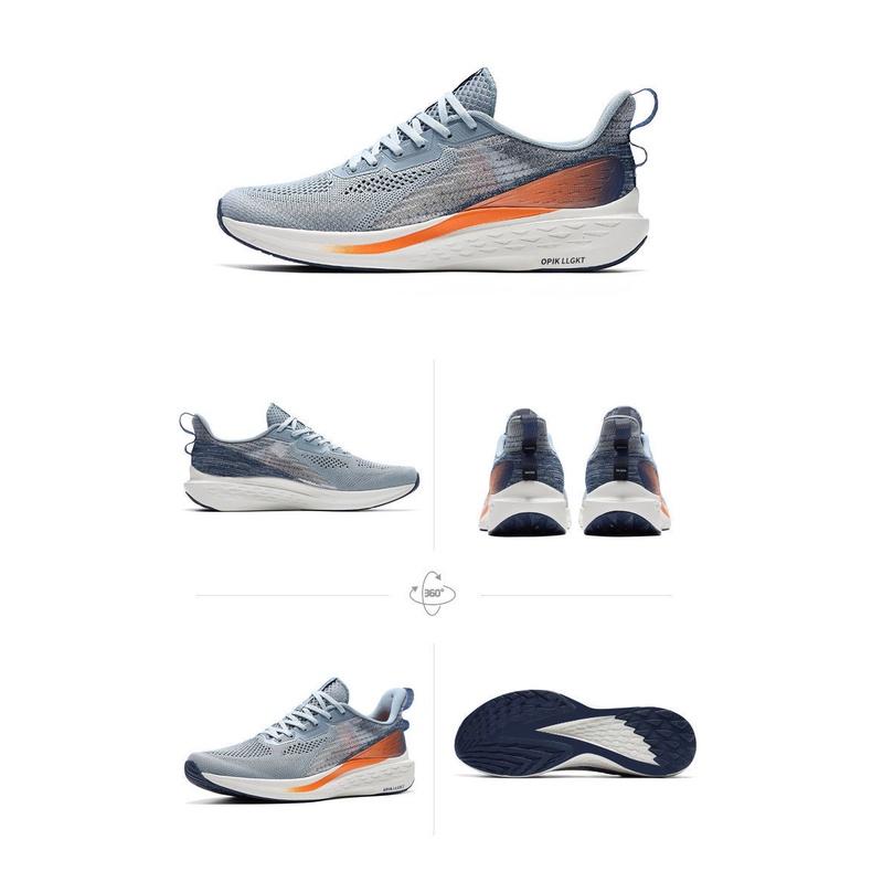 Giày Nam-Giày Tập Thể Thao Giày sneaker HHT SPIH106 Đế Tăng Chiều Cao Nhẹ- Vải Thoáng Khí