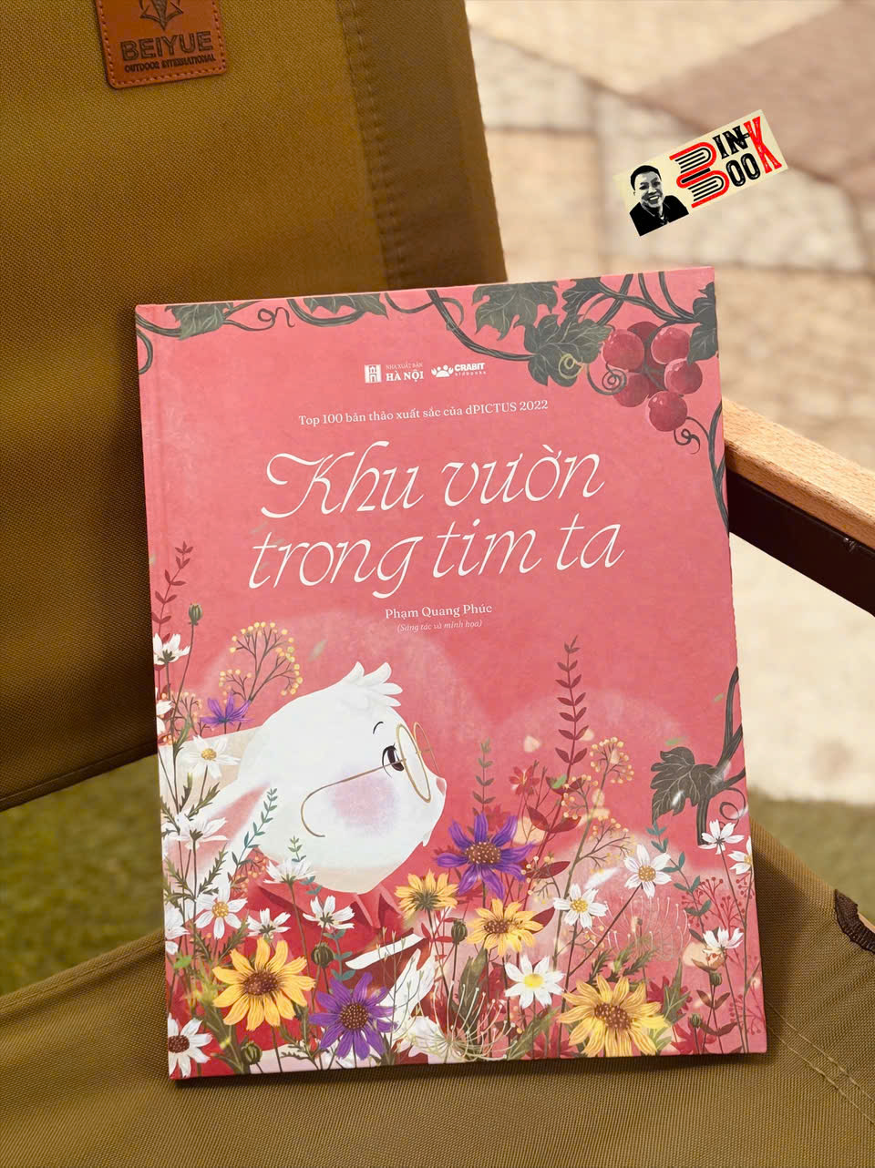 (Bìa cứng) KHU VƯỜN TRONG TIM TA - Phạm Quang Phúc - Crabit Kidbooks
