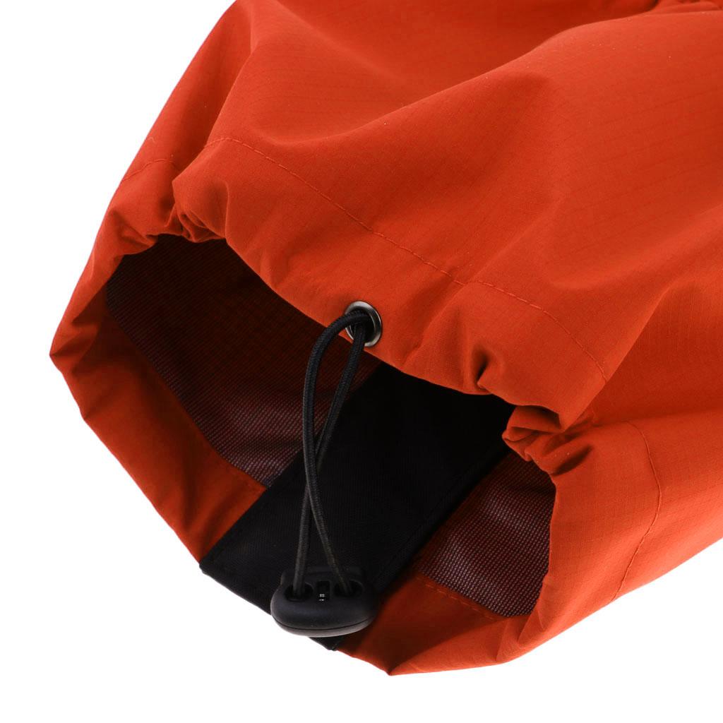 Outdoor Snow Waterproof Snow Boot Gaiters Walking High Leg Cover  Orange