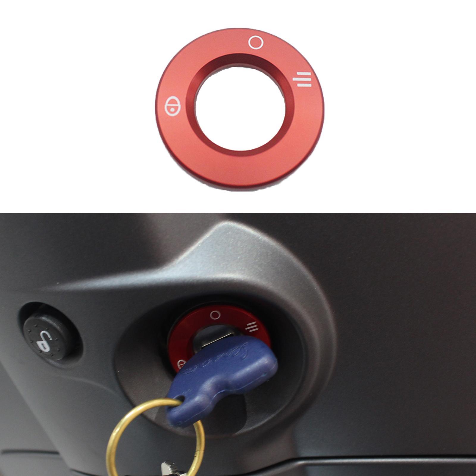 Motorcycle Steering Lock Trim for Vespa LX LXV S Easy Install
