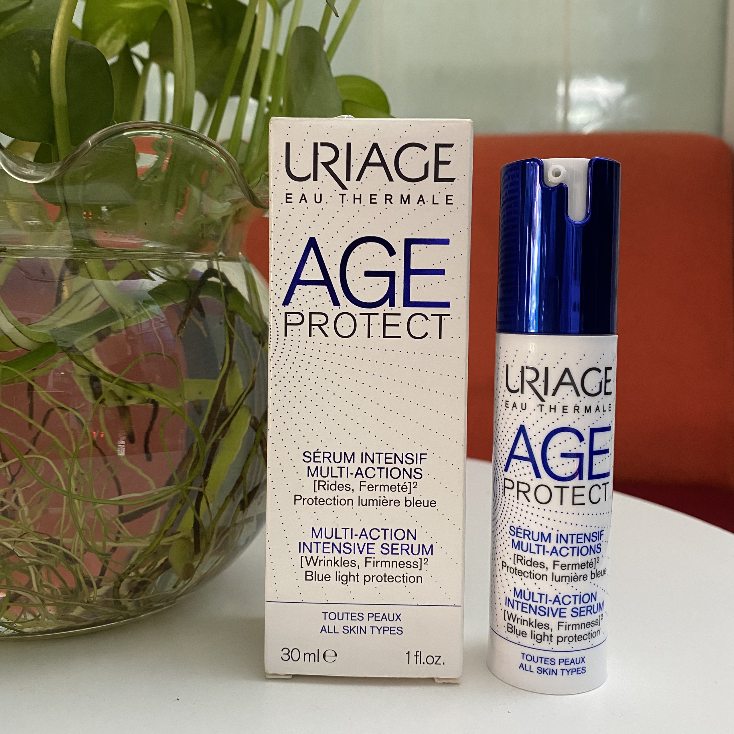 Uriage Age Protect Multi-Action Intensive Serum: Tinh Chất Dưỡng Ẩm và Chống Lão Hóa (30 ml)