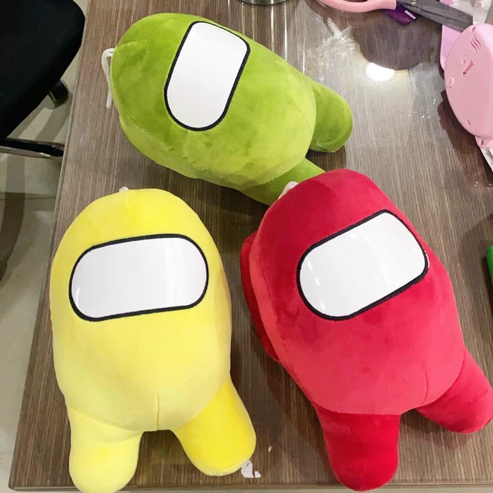 Gấu Bông Game Among Us Cao Cấp Lông Mịn Đẹp 23cm