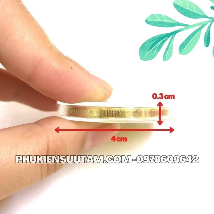 Xu 12 Con Giáp Tuổi Hợi, đường kính: 4cm, màu: vàng - SP005828