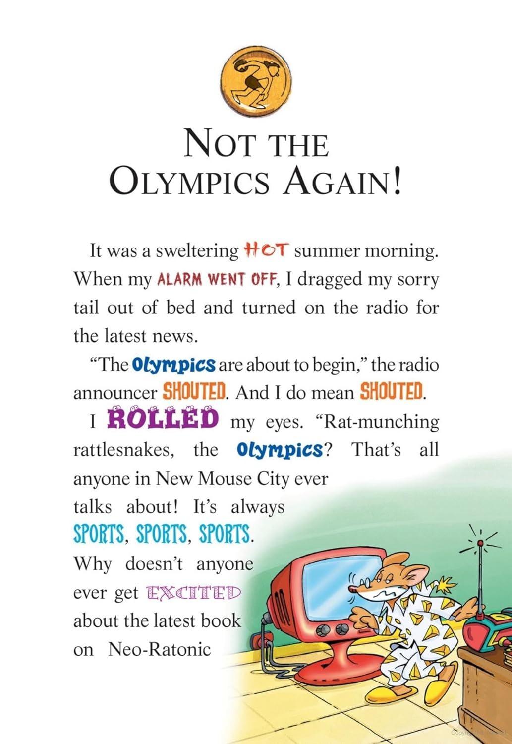 Sách ngoại văn: Geronimo And The Gold Medal Mystery (Geronimo Stilton, No. 33)