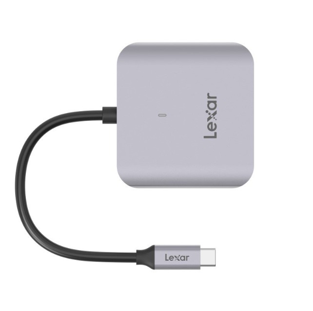 Đầu đọc thẻ nhớ Lexar CFexpress Type B USB-C 3.2 Gen 2 Reader, tương thích PC/ MAC - Hàng chính hãng BH 12 tháng