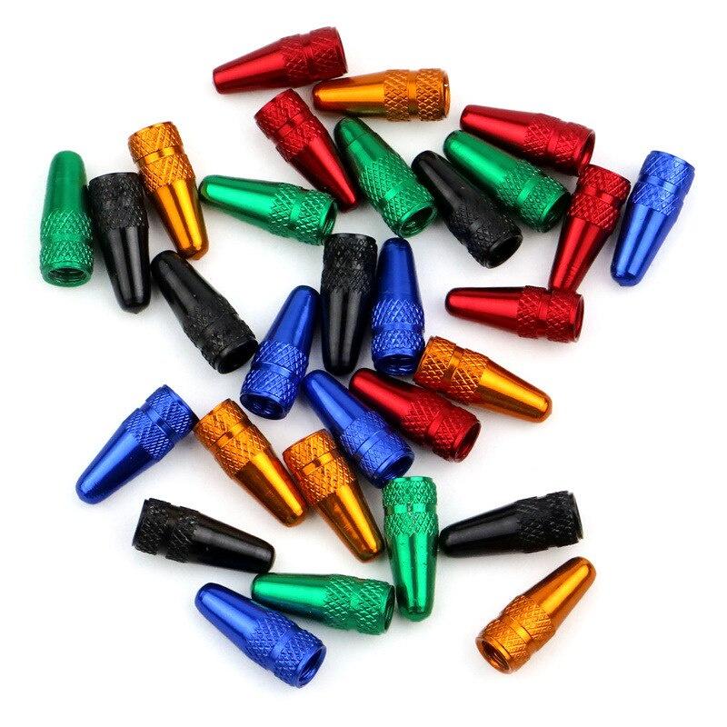 4PCS/Set Bike Valve Caps Aluminum Valve Caps High Pressure Spikes Tire Valve Dust Cover MTB Bike Cycling Bicycle Accessories