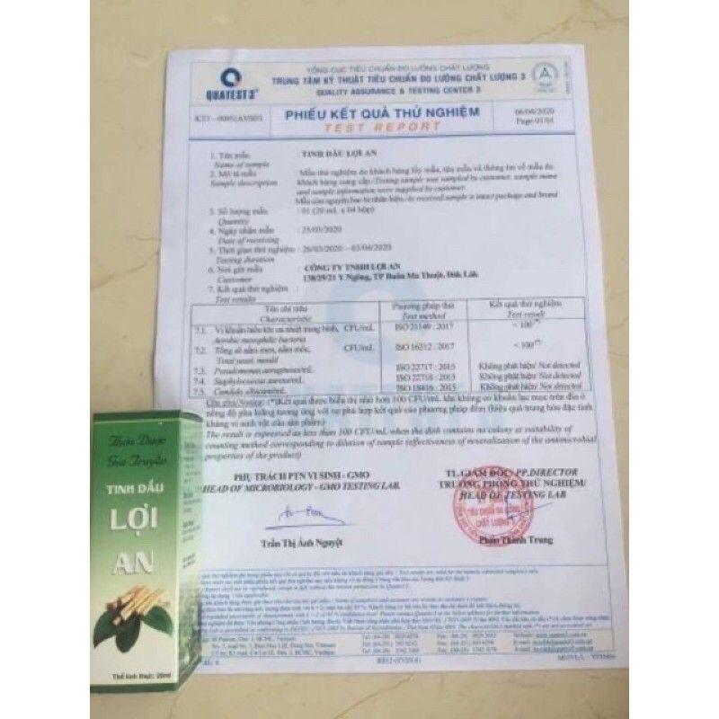 Tinh dầu 20ml