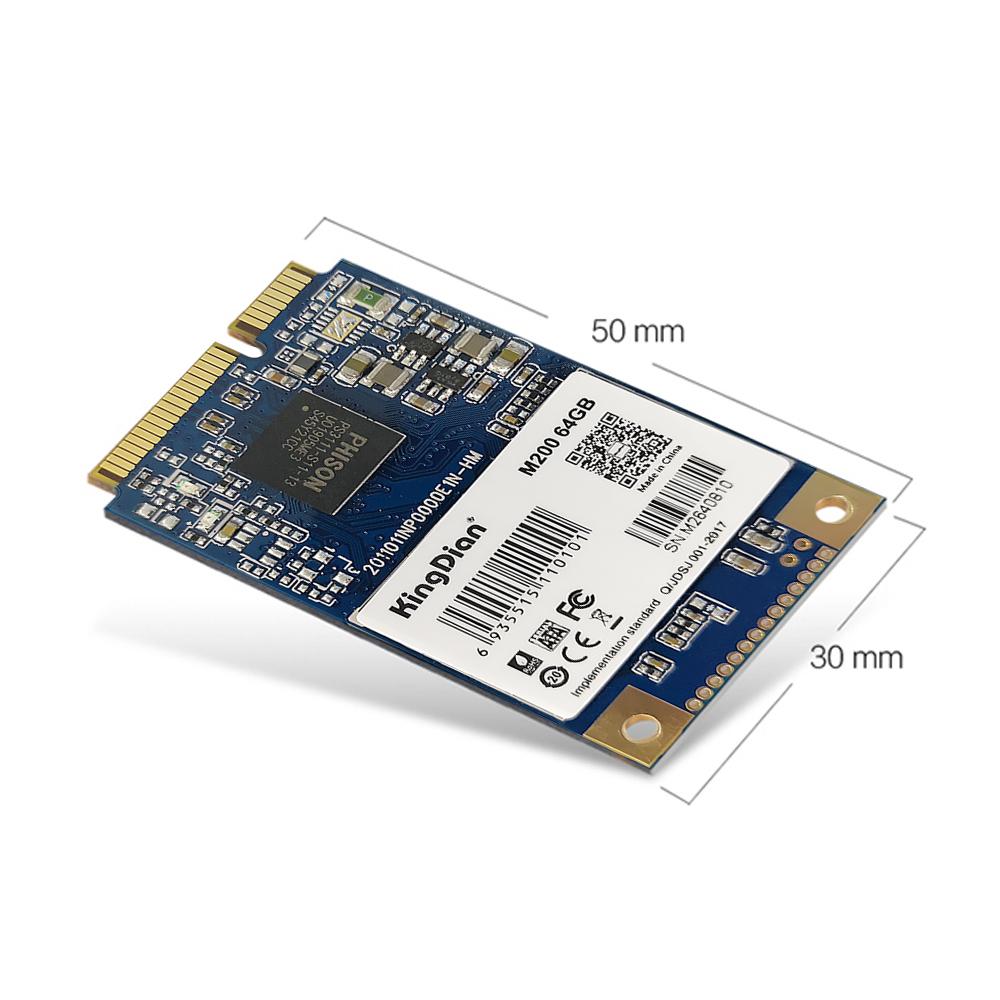 Ổ cứng thể rắn bên trong KingDian SSD Giao diện M-SATA3 M200 64GB cho máy tính xách tay