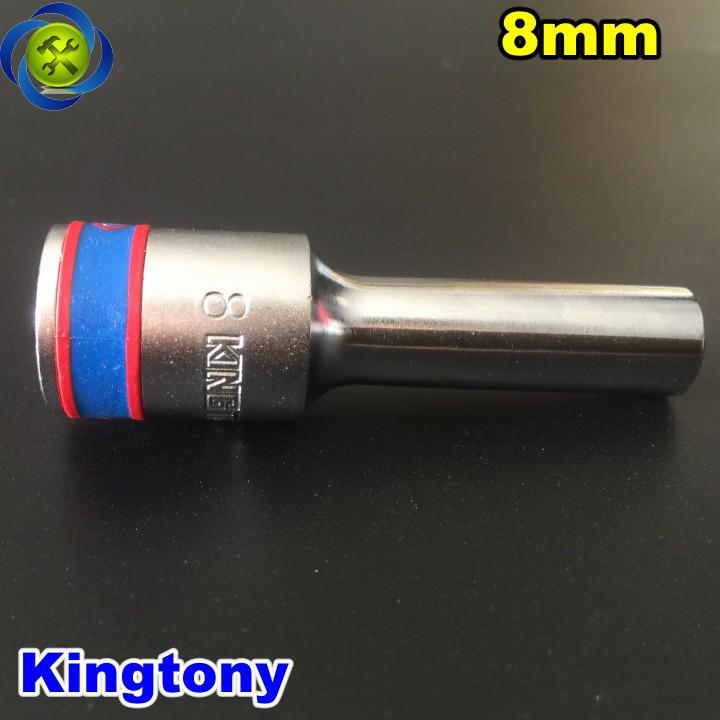 Tuýp trắng dài 08mm Kingtony 423508M 1/2 loại 6 cạnh
