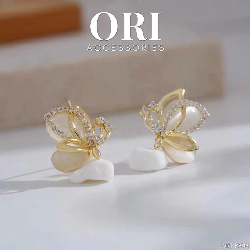 Bông tai nữ hình cánh bướm Alethea xinh xắn ORI ACCESSORIES B506