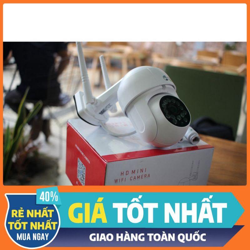 Camera IP Wifi Ngoài Trời PTZ – 14 Bóng Led, dòng 3.0MP Yoosee 2 Râu -Hàng Chính Hãng