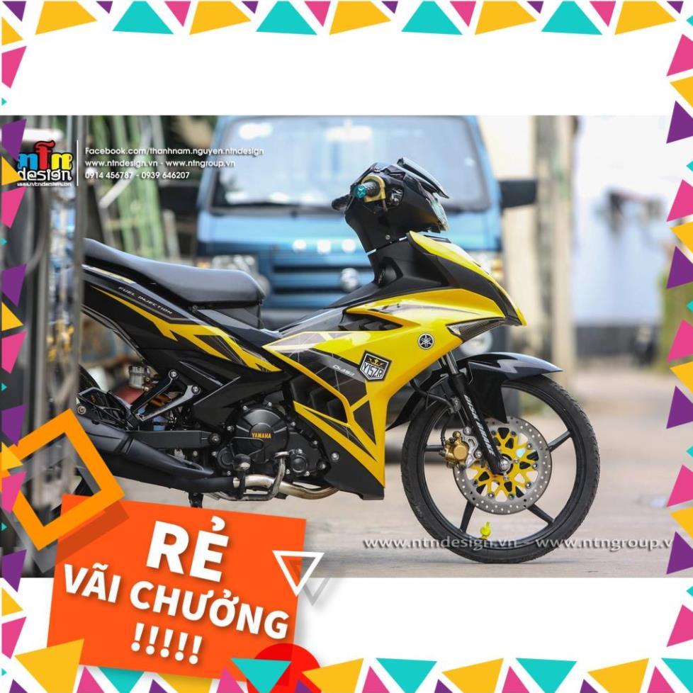 Tem Rời Exciter 150 Mẫu Y15ZR 2021 Vàng Đen