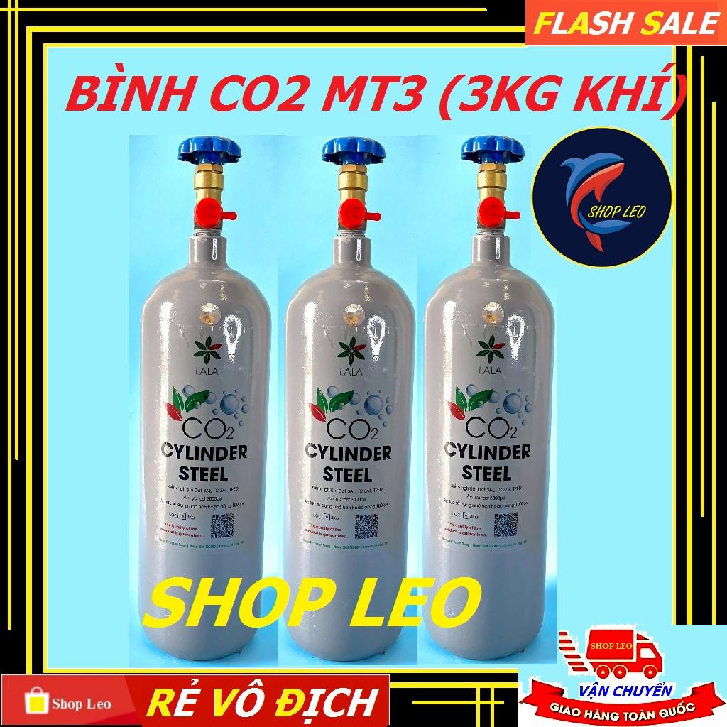 Bình Co2 Full Bộ Van Điện, Van cơ- Trọn bộ bình CO2 MT3 - phụ kiện thủy sinh - shopleo