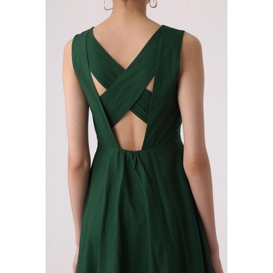 Đầm Linen Cách Điệu Lưng