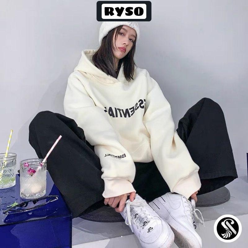 Áo hoodie nỉ bông form rộng Essen áo cặp nam nữ unisex dày dặn cao cấp,form rộng , chất liệu nỉ bông dày , hot trend , kèm hình thật