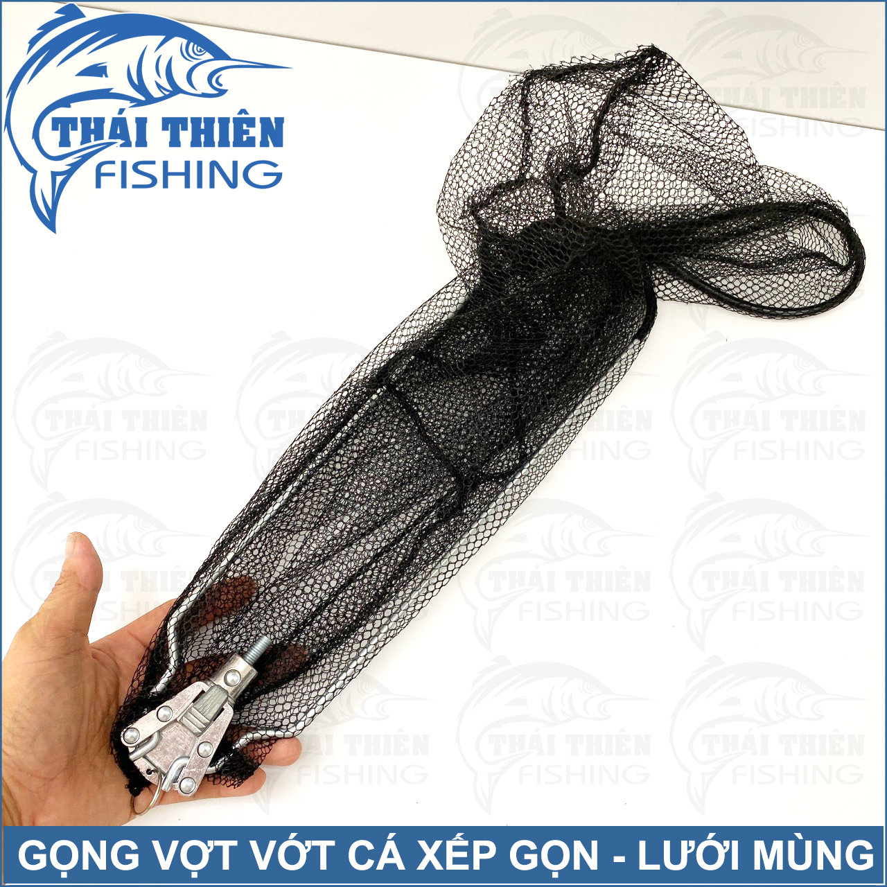 Gọng vợt vớt cá, Gọng vợt tam giác gấp gọn lưới mùng