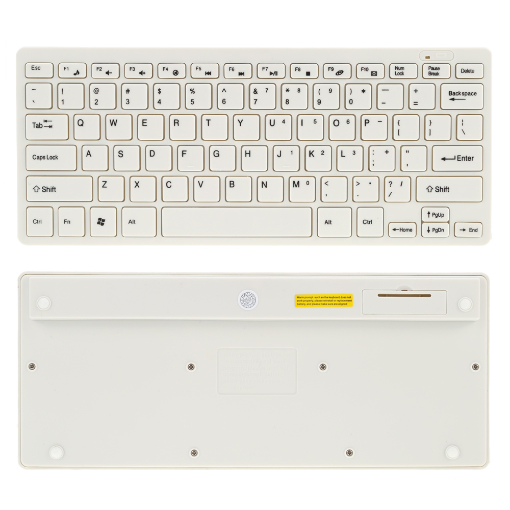 Bộ Bàn Phím Và Chuột Không Dây Siêu Mỏng 2.4g Với Màng Bảo Vệ Bàn Phím Cho Windows