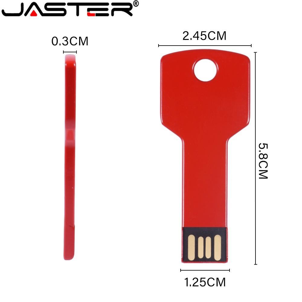 Usb Lưu Trữ Dữ Liệu 64GB 32GB Hình Chìa Khóa Tiện Dụng