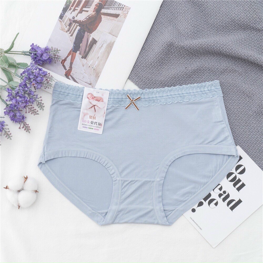 Combo 5 quần lót cotton nữ mềm mát