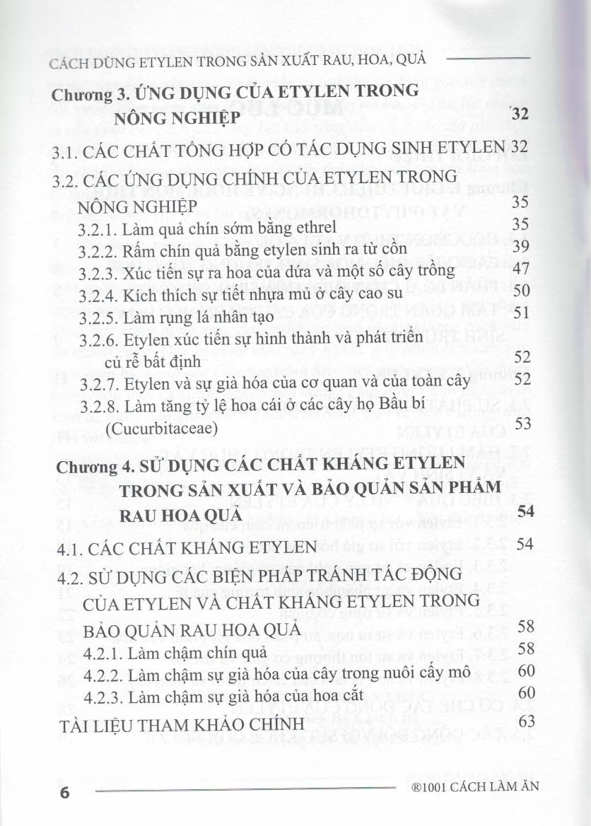 Cách Dùng Etylen Trong Sản Xuất Rau, Hoa, Quả