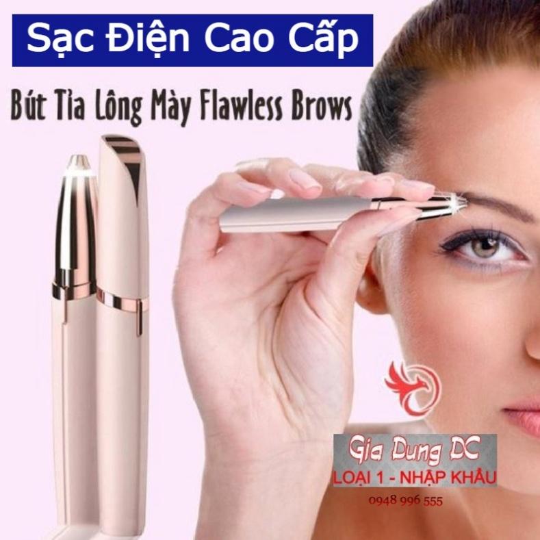 Máy bút tỉa lông mày có sạc điện siêu bén không gây đau loại tốt hàng cao câp