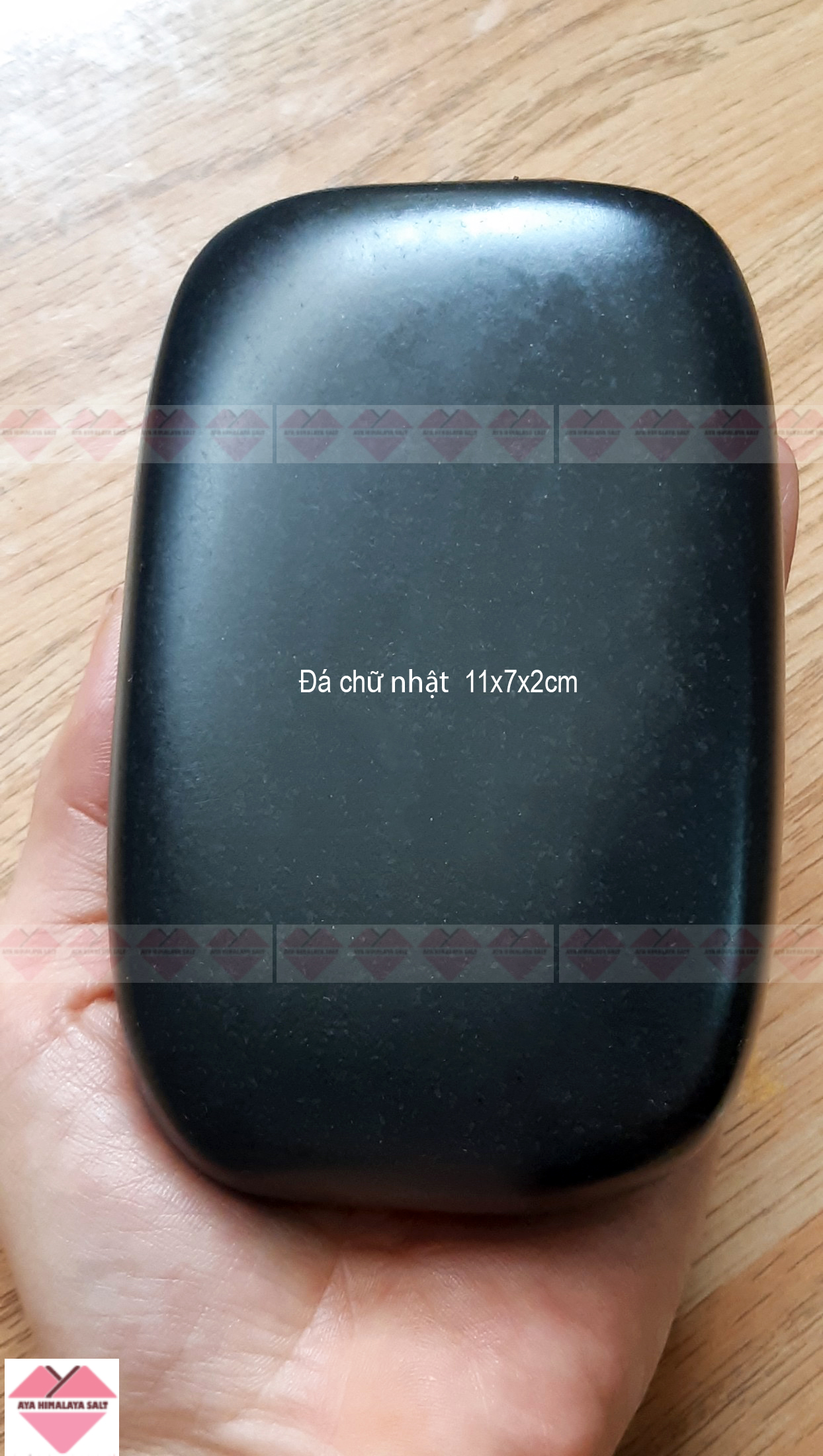 Đá Nóng Massage Hình Chữ Nhật 11x7x2cm - Đá Nóng 11x7x2cm