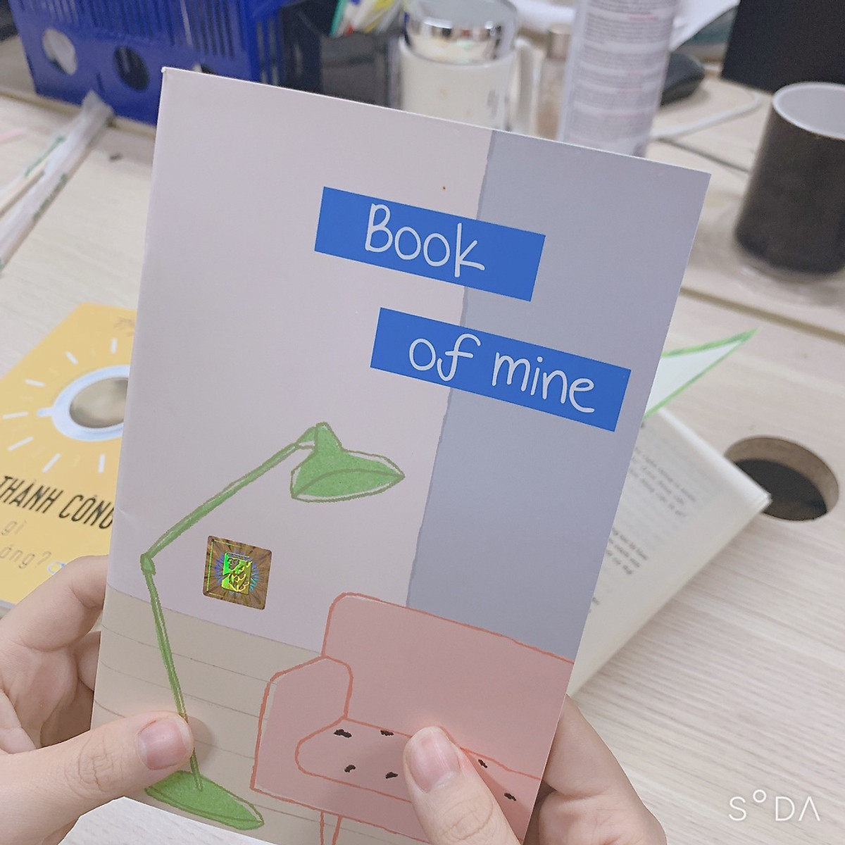 Sổ Tay Ghi Chép Đọc Sách A5 Mini Cute: Book Of Mine