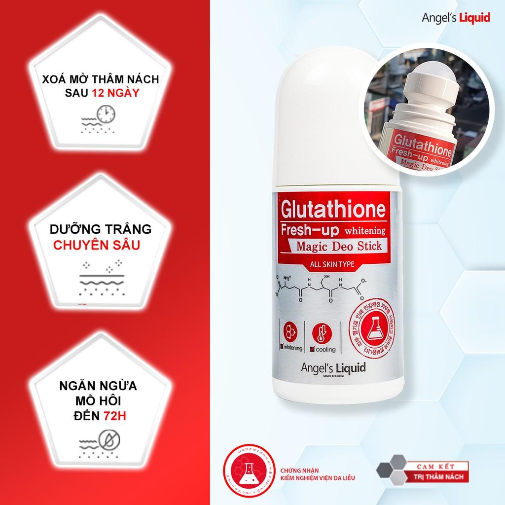 Lăn Nách Mờ Thâm, Dưỡng Trắng Da Angel's Liquid Glutathione Plus Niacinamide Fresh Deodorant 60ml