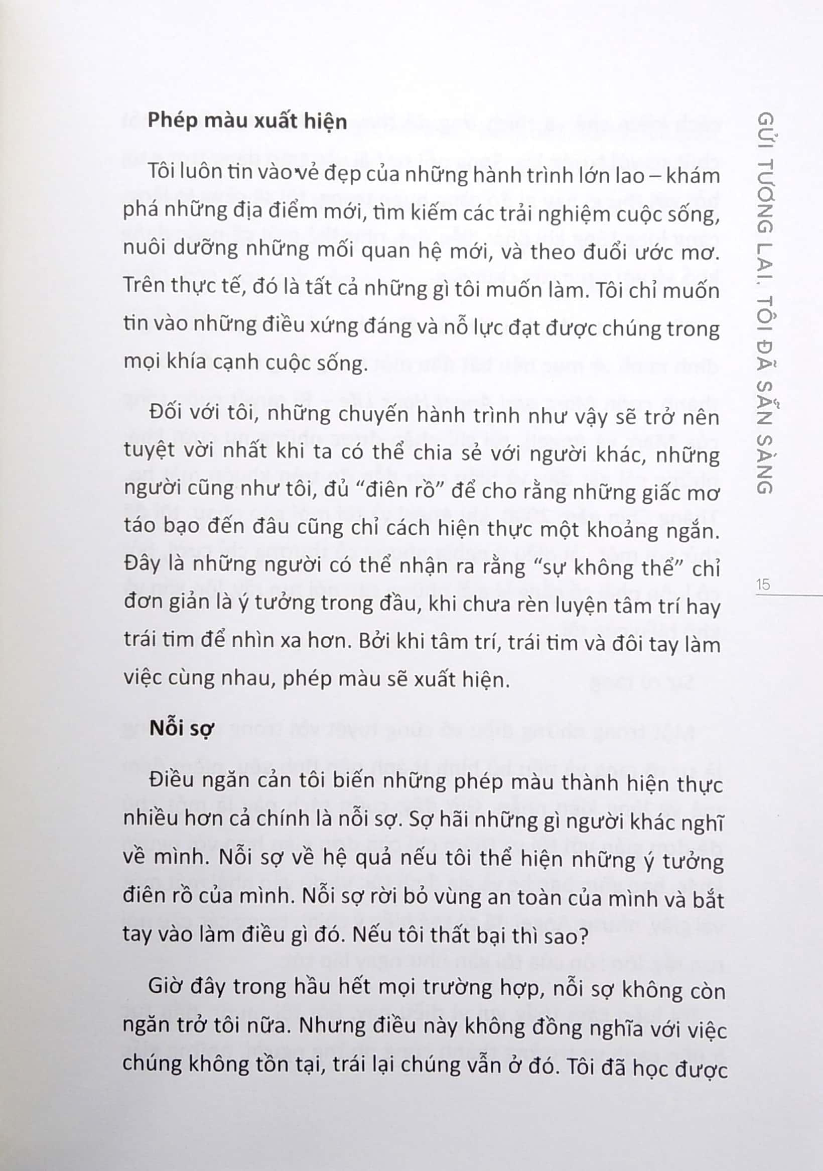 1000 Điều Nhỏ Bé - Gửi Tương Lai, Tôi Đã Sẵn Sàng