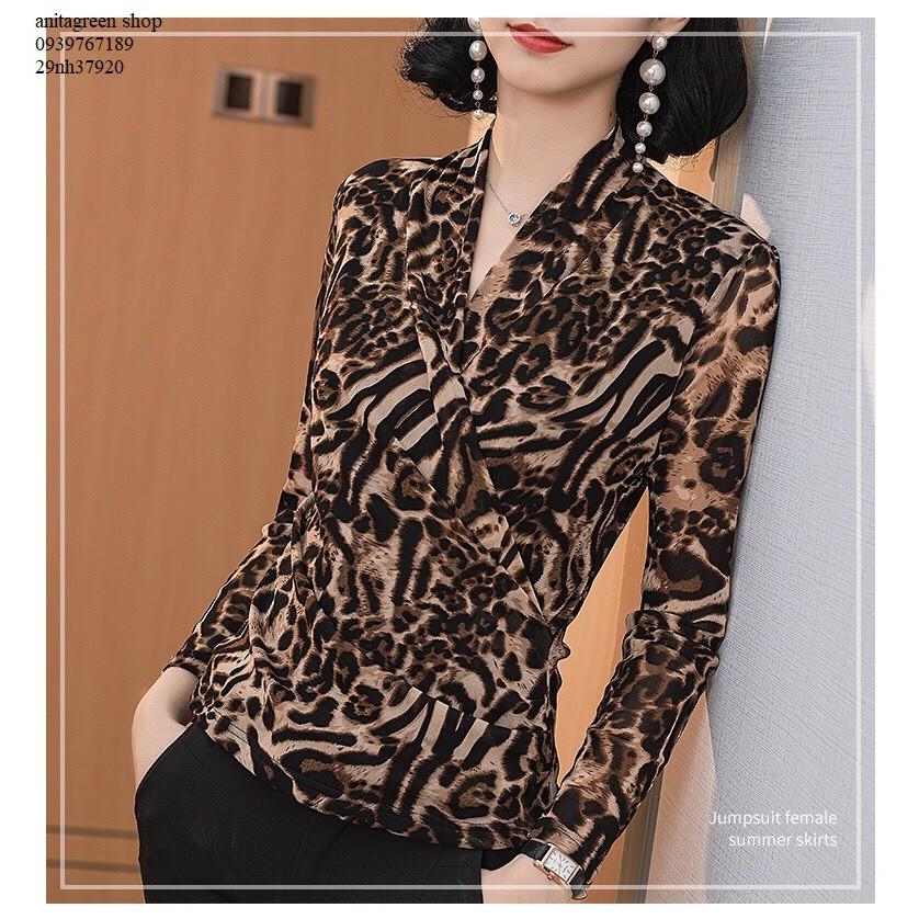 Nh37920-ÁO KIỂU NỮ ĐẮP CHÉO
