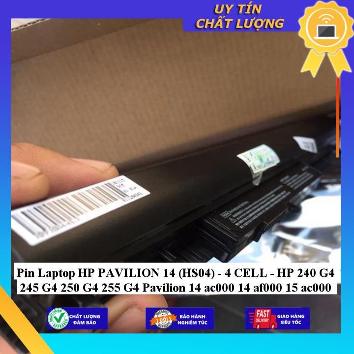 Pin dùng cho Laptop HP PAVILION 14 HP 240 G4 245 G4 250 G4 255 G4 Pavilion 14 ac000 14 af000 15 ac000 - Hàng Nhập Khẩu MIBAT627